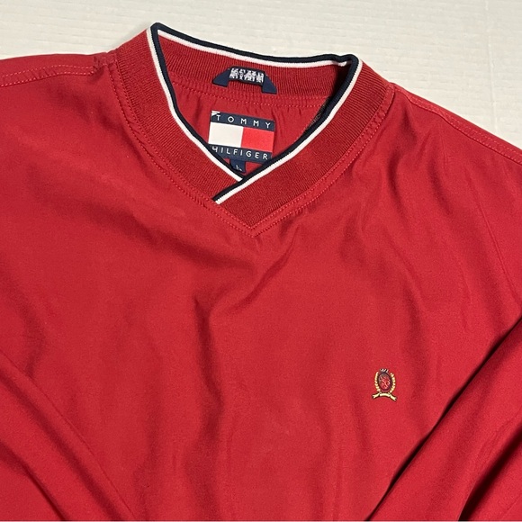 Tommy Hilfiger Other - Tommy Hilfiger Men's V-Neck Red Sweater